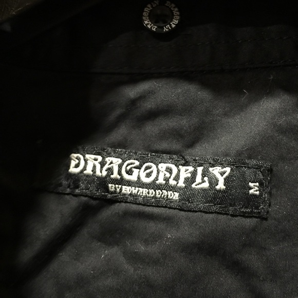 Dragonfly Hooded Button Up - Picture 2 of 5